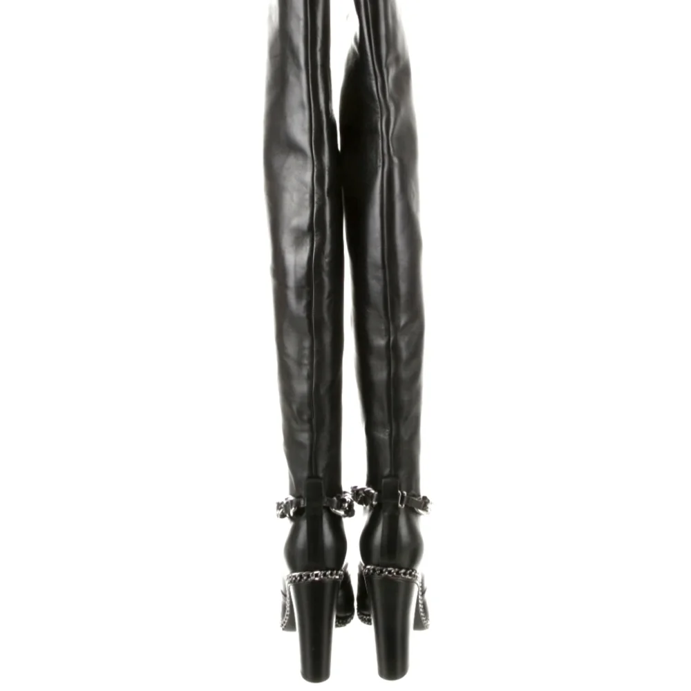 Balmain | Doll Chain Over Knee Boot